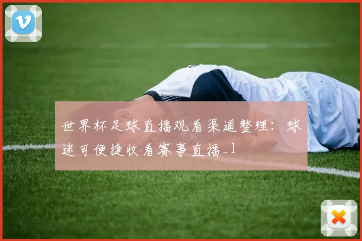 世界杯足球直播观看渠道整理:球迷可便捷收看赛事直播_1